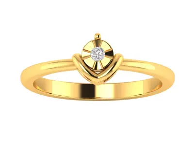 Women Ring Render 3dm STL MTL SLC JCD OBJ FBX Details 3D print model 76