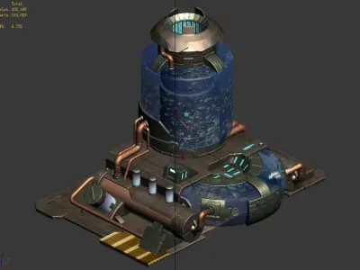 Chemical Reaction Bottle - Roadblock 10 3D model