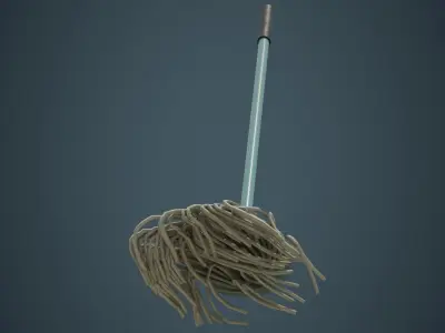 Mop 1B Low-poly 3D model