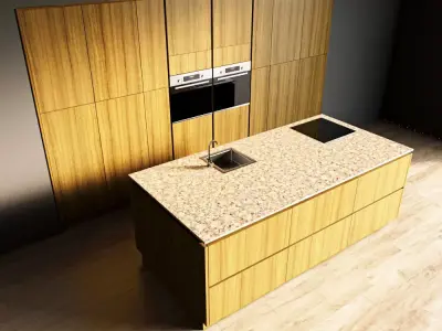 71-Kitchen11 texture 6 3D model