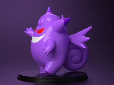 Clefable pokemon 3D print model