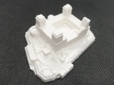 Castle of Diosgyor 3D print model