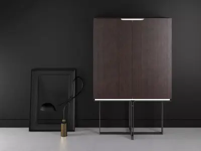 Veronique 1 Cupboard 3D model