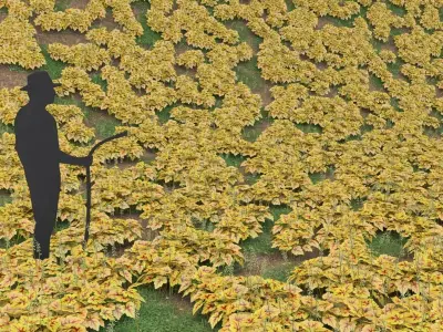 Stop light plant Free low-poly 3D model