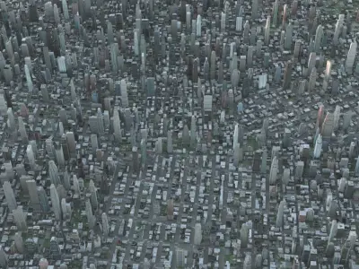 Real Time City 16 3D model
