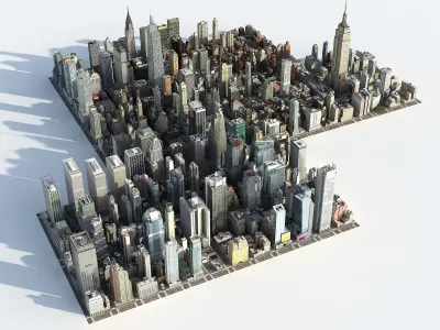  Manhattan Midtown Block Extended 