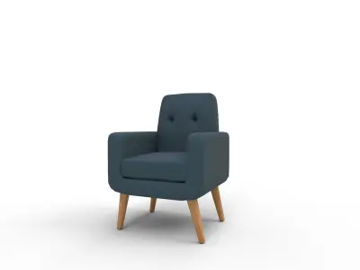 Valeria Arm chair 3D model