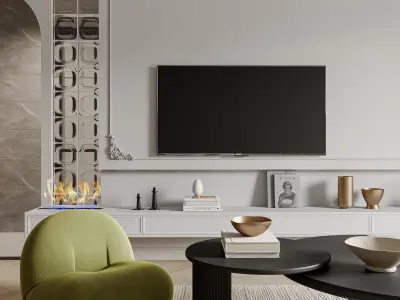 apartment interior scenes     3D model 23