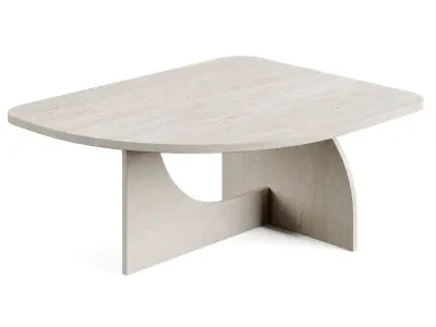 Gallotti Radice Selce Coffee Table  Low-poly 3D model