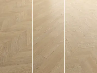Ash Wood Flooring and Parquet Set 03 Texture