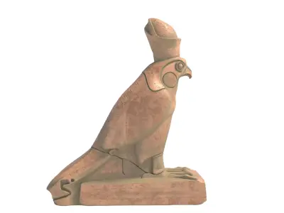 horus god Low-poly 3D model