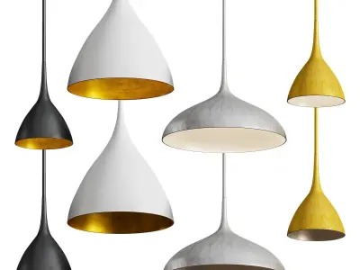 Agnes Pendant Lamp 3D model