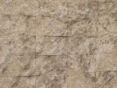 Split Face Travertine 07 - Seamless Texture