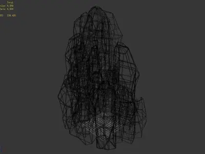 Qingyun Mountain - Mountain -02 3D model