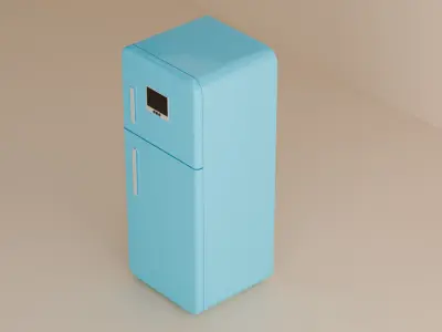 fridge Free 3D model