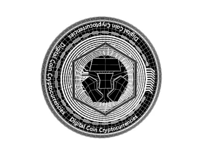 Crypto Com Coin v2 002 3D model