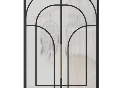 Entrance door set182 3D model