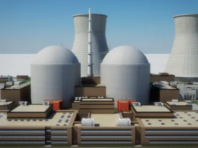 Nuclear Power Plant 3D model