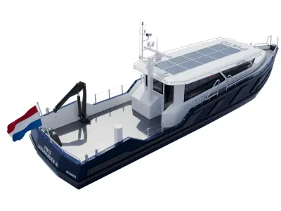 Provincie Friesland PW10 3D model