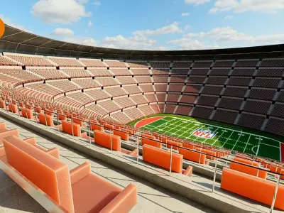 Sports Stadium 32000 Seats 3D model