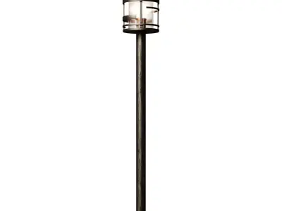 LArte Luce Castle Street Lamp L70885 07 3D model