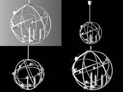 Souris 3 Bougies 3D model