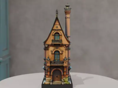 old house 3D print model