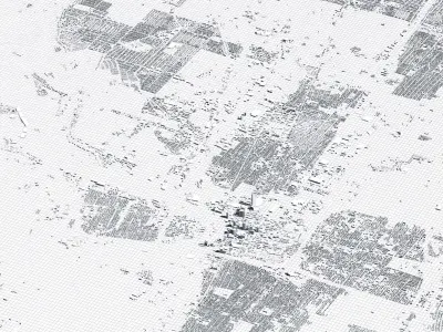 Columbus United States City Landscape 3D Model 3D model