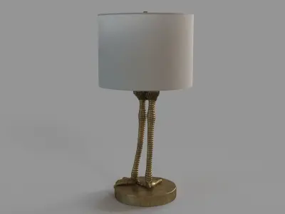 Duck Feet Table Lamp 3D model