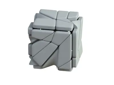 Sci Fi Object No 5515 Low Poly Texture