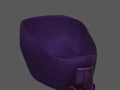 Gas mask helmet 3d model scifi Low-poly  Low-poly 3D model 277