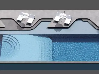 SWIMMING POOL NO115 A 3D model