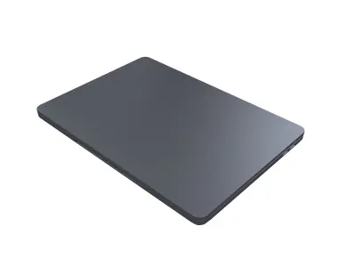 Laptop Close Mockup v1 003 Low-poly 3D model