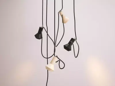 Clampy Pendant Lamp 3D model