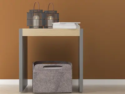 Sofa setup 02 3D model