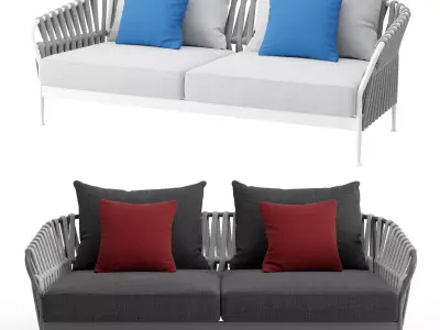 Talenti Frame 2 Seater Sofa 3D model