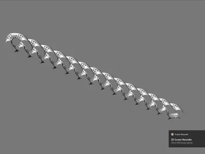 Cuban empty big light chain  3D print model