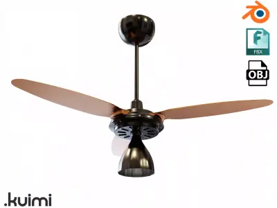 Ceiling Fan 007 3D model