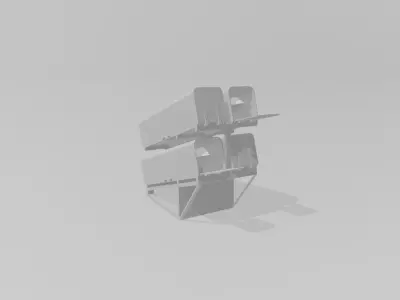 hypersonic missile launcher 3D print model