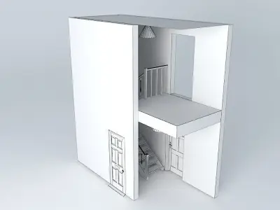 alberobaltic doll house Free 3D model
