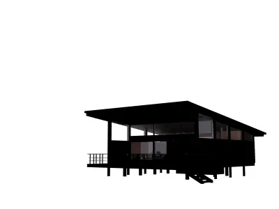 Rancho house model ArchViz Free 3D model