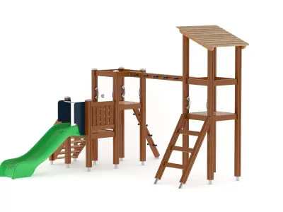 Lappset Activity Tower 16 3D model