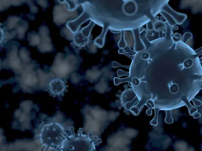 Covid19 CoronaVirus 3D model