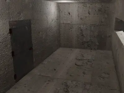 Bunker and Sand Bags - World War 3D model