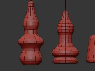 Blub Wood 3D model