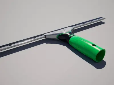 Window Squeegee Wiper Low-poly 3D model