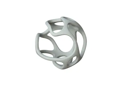 SciFi Cube Object No 38579 Low Poly Shape Texture