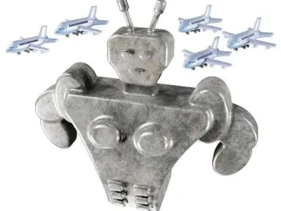 Mighty Iron Robot 3D model