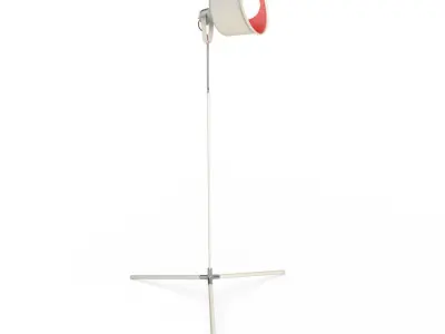 Vintage Lacreu Floor Lamp 3D model