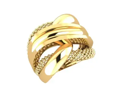 wedding RING 3D print model 49